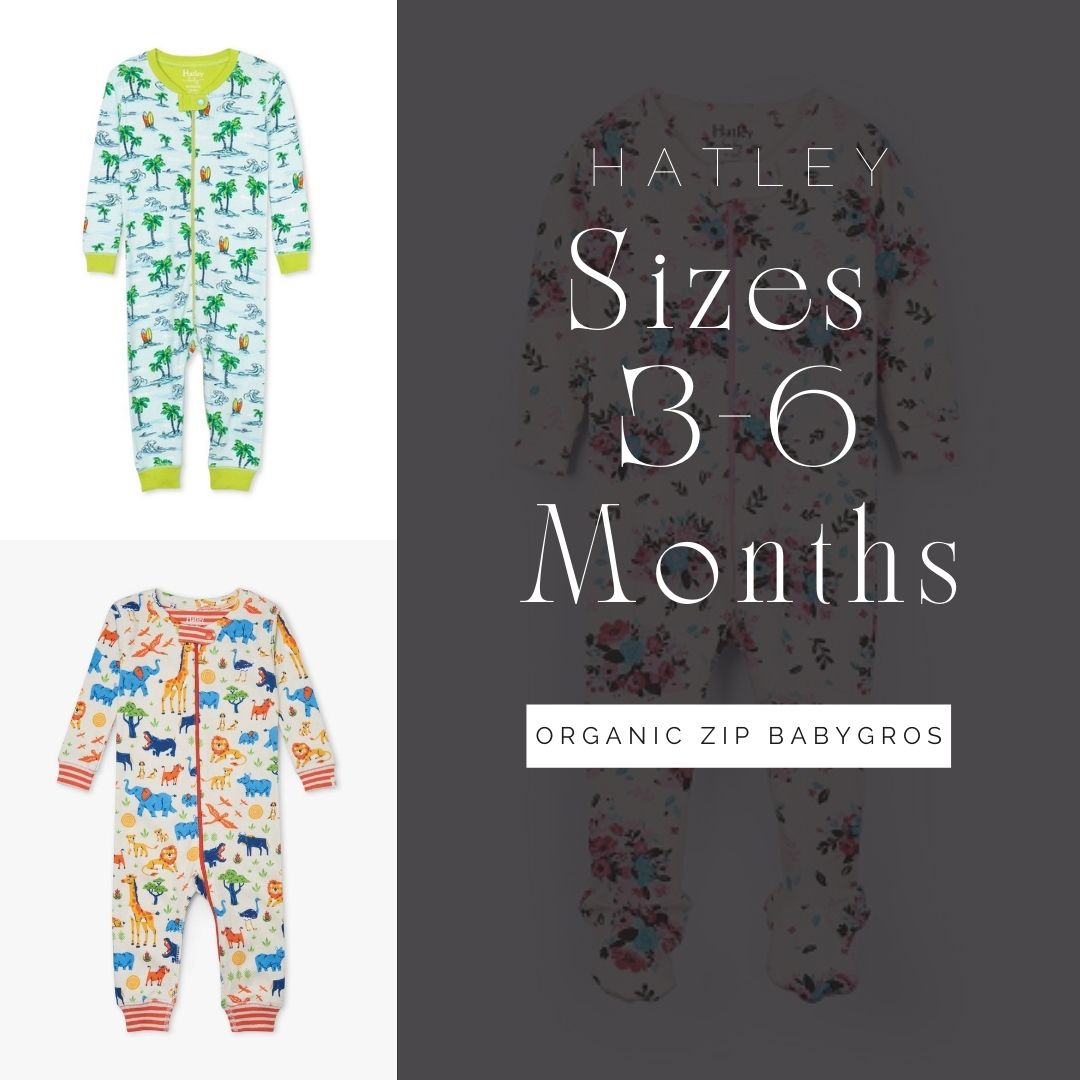 Hatley Organic Babygro 3 - 6 months - Size 00